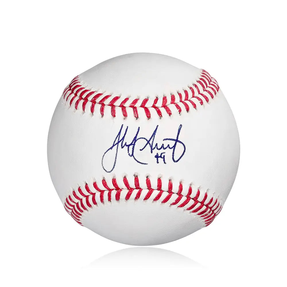 Jake Arrieta Autographed Chicago Cubs Major League Baseball - Baseball Memorabilia