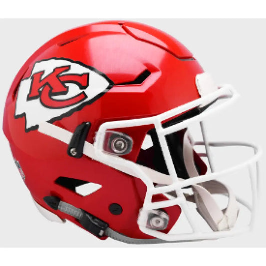Kansas City Chiefs Full Size Authentic SpeedFlex Helmet - NFL - Helmets