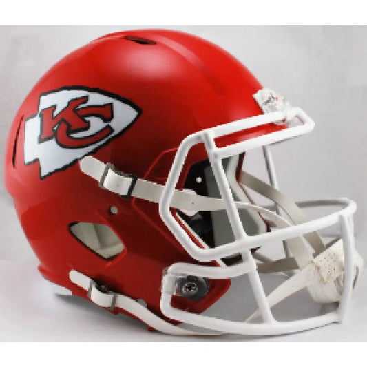 Kansas City Chiefs Full Size Speed Replica Football Helmet - NFL - Helmets
