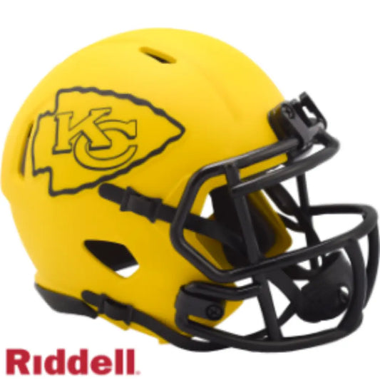 Kansas City Chiefs NFL Mini Speed Football Helmet RAVE - Helmets