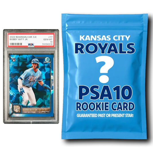 Kansas City Royals PSA 10 Graded Rookie Card Mystery Pack - Baseball Mystery Boxes – Sealed Packs Cards & Collectibles