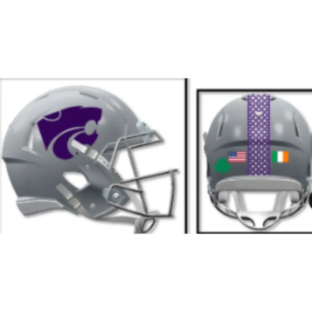 Kansas State Wildcats Full Size Speed Replica Football Helmet Dublin- NCAA. - Helmets