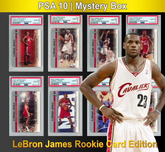 LeBron James PSA 10 Graded Basketball Rookie Card Mystery Pack - Basketball Mystery