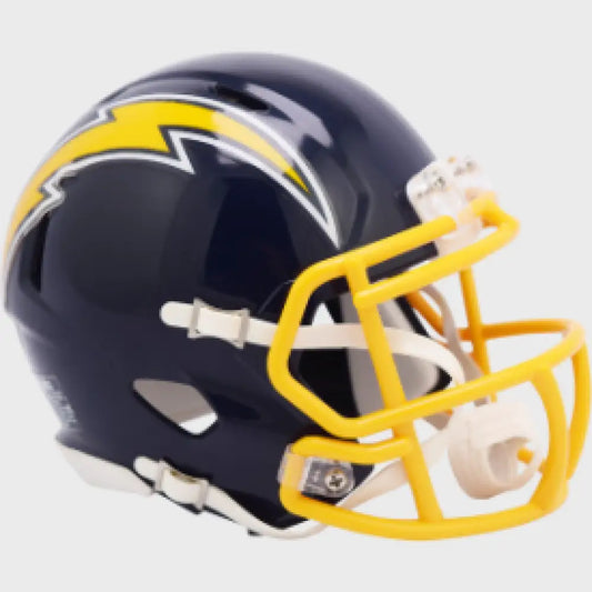 Los Angeles Chargers 1974 to 1987 Riddell Mini Speed Throwback Helmet - NFL - Helmets