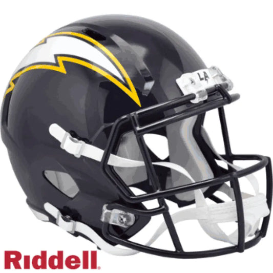Los Angeles Chargers Full Size Speed Replica Football Helmet 2025 Alternate On-Field - NFL - Helmets