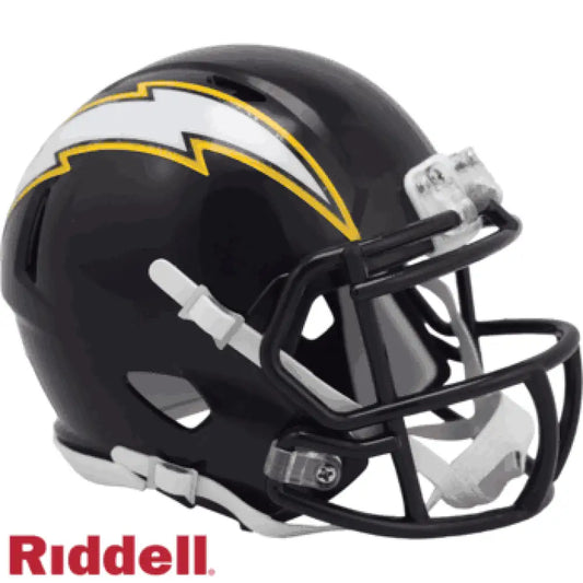 Los Angeles Chargers NFL Mini Speed Football Helmet 2025 Alternate On-Field - Helmets