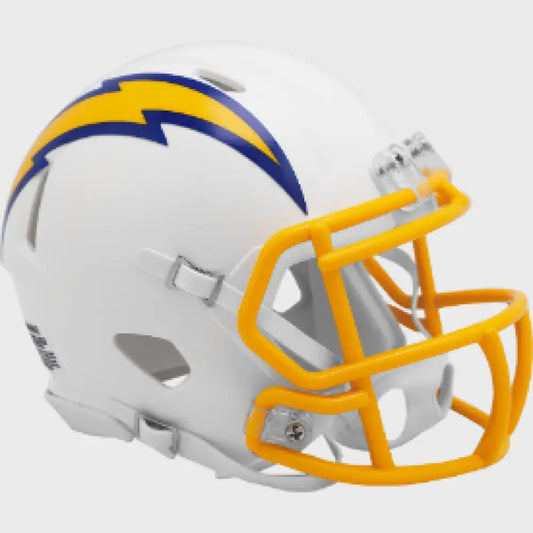 Los Angeles Chargers NFL Mini Speed Football Helmet Color Rush Royal - Helmets
