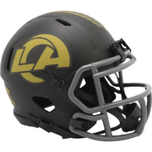 Los Angeles Rams SALUTE TO SERVICE 4 Mini Speed Football Helmet NFL - Helmets