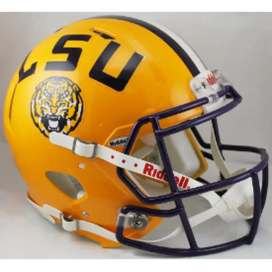 LSU Tigers Full Size Authentic Speed Football Helmet - NCAA - Helmets