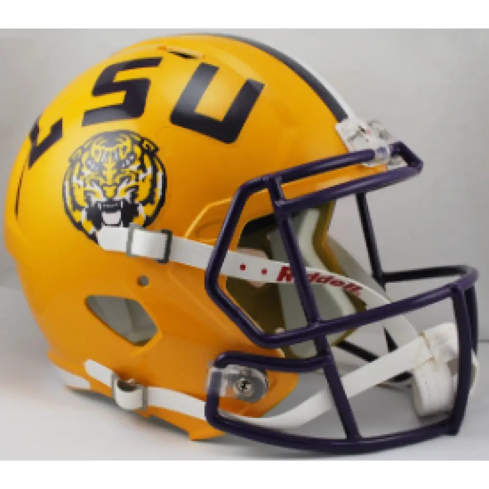 LSU Tigers Full Size Replica Speed Football Helmet- NCAA - Helmets