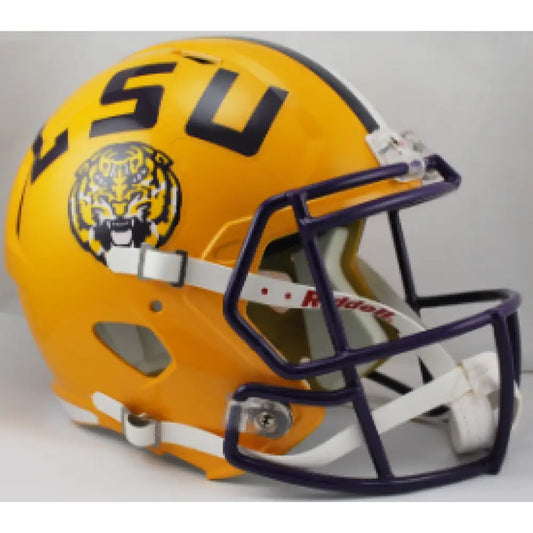 LSU Tigers Full Size Replica Speed Football Helmet- NCAA - Helmets