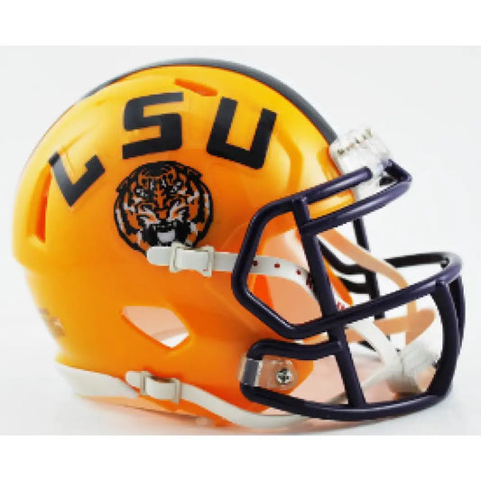 LSU Tigers Mini Speed Football Helmet - NCAA - Helmets
