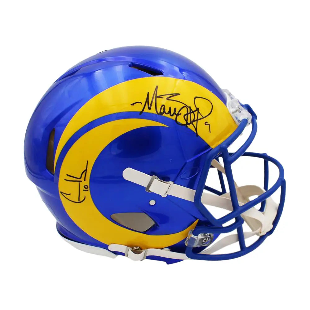 Matthew Stafford & Cooper Kupp Autographed Authentic Proline Super Bowl Champs - Fanatics. - Football Memorabilia