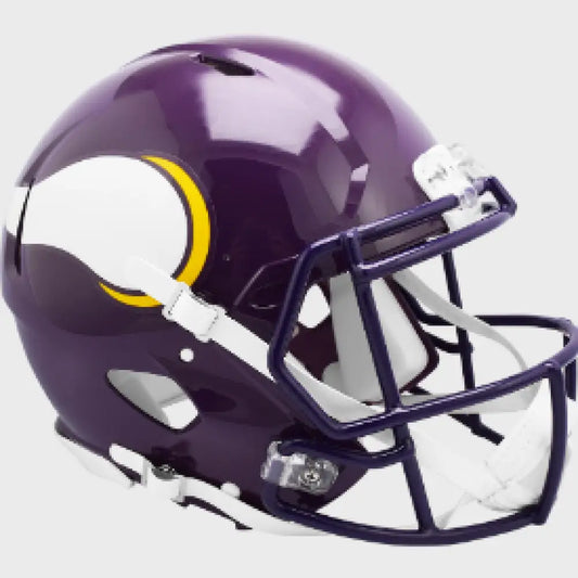 Minnesota Vikings Full Size Authentic 1983 to 2001 Speed Throwback Football Helmet - NFL - Helmets