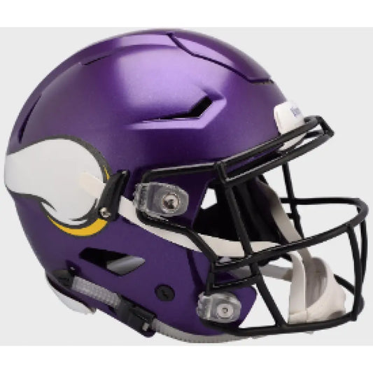 Minnesota Vikings Full Size Authentic SpeedFlex Football Helmet Satin Purple - NFL - Helmets