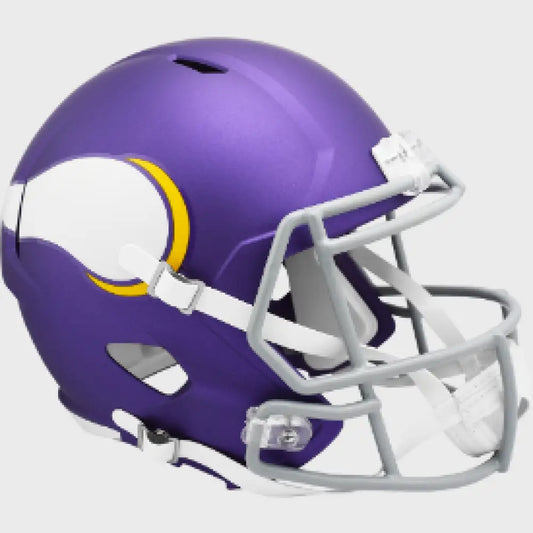 Minnesota Vikings Full Size Speed Replica Football Helmet Tribute - NFL - Helmets