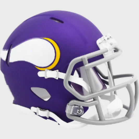 Minnesota Vikings NFL Mini Speed Football Helmet Tribute - Helmets