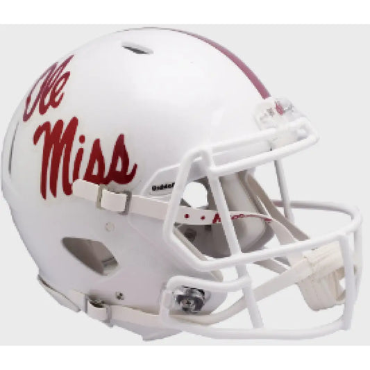 Mississippi (Ole Miss) Rebels Full Size Authentic Speed Football Helmet - NCAA - Helmets