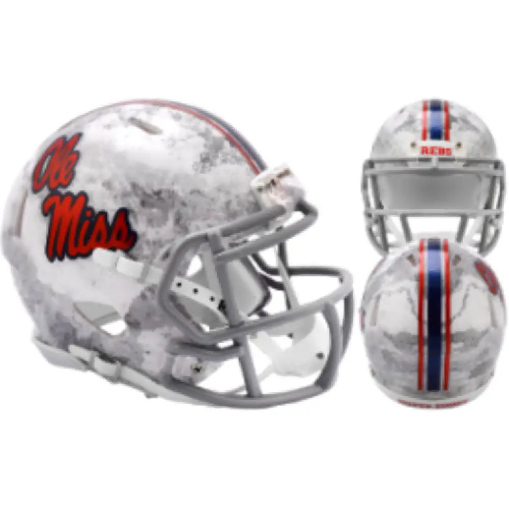 Mississippi (Ole Miss) Rebels NCAA Mini Speed Football Helmet RealTree Camo- NCAA - Helmets