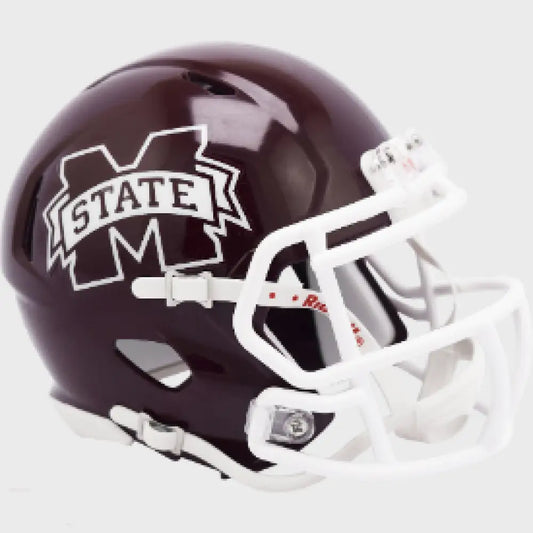 Mississippi State Bulldogs NCAA Mini Speed Football Helmet M State - NCAA - Helmets