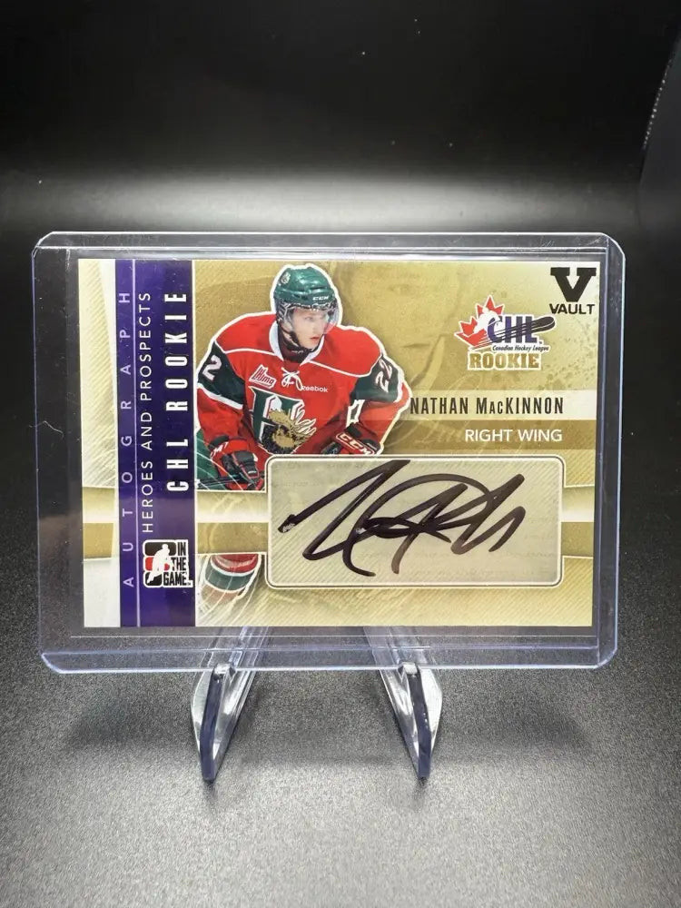 Nathan MacKinnon 2011-12 ITG Heroes & Prospects CHL Rookie Auto Halifax