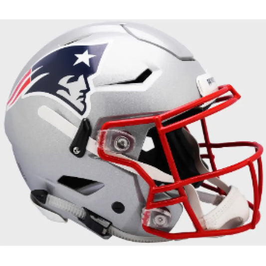 New England Patriots Full Size Authentic Revolution Speedflex Football Helmet - NFL - Helmets