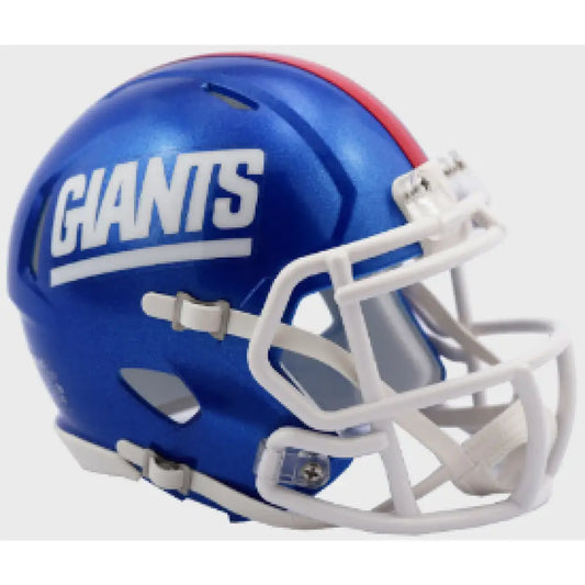 New York Giants NFL Mini Speed Football Helmet Color Rush - Helmets