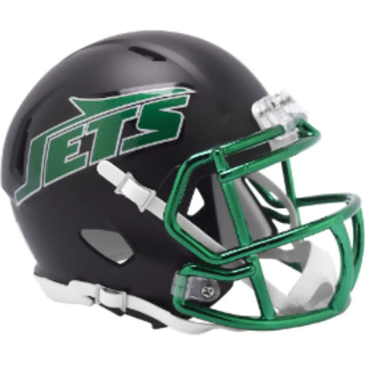 New York Jets Alternate On-Field Mini Speed Football Helmet New 2024 NFL - Helmets