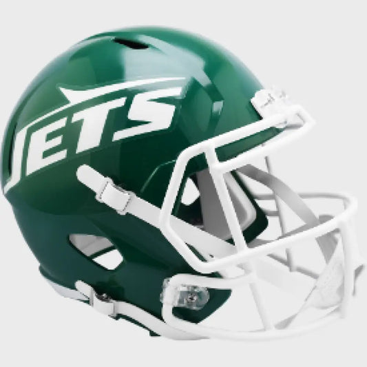 New York Jets Full Size 1978 to 1989 Speed Replica Throwback Helmet - NFL - Helmets
