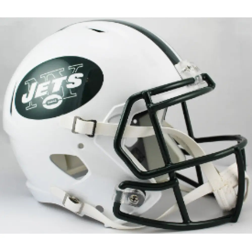 New York Jets Full Size 1998 to 2018 Speed Replica Throwback Helmet - NFL - Helmets