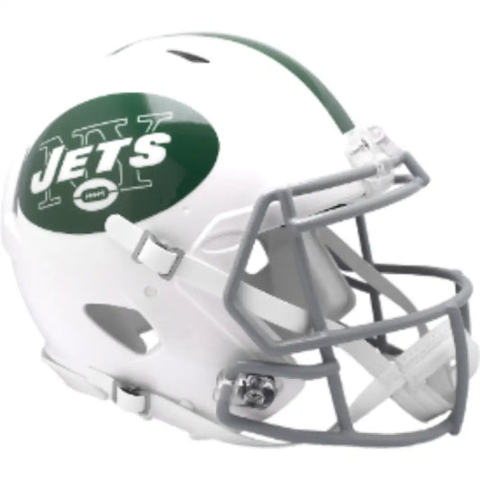 New York Jets Full Size Authentic Speed Football Helmet 2024 On-Field Alternate - NFL - Helmets