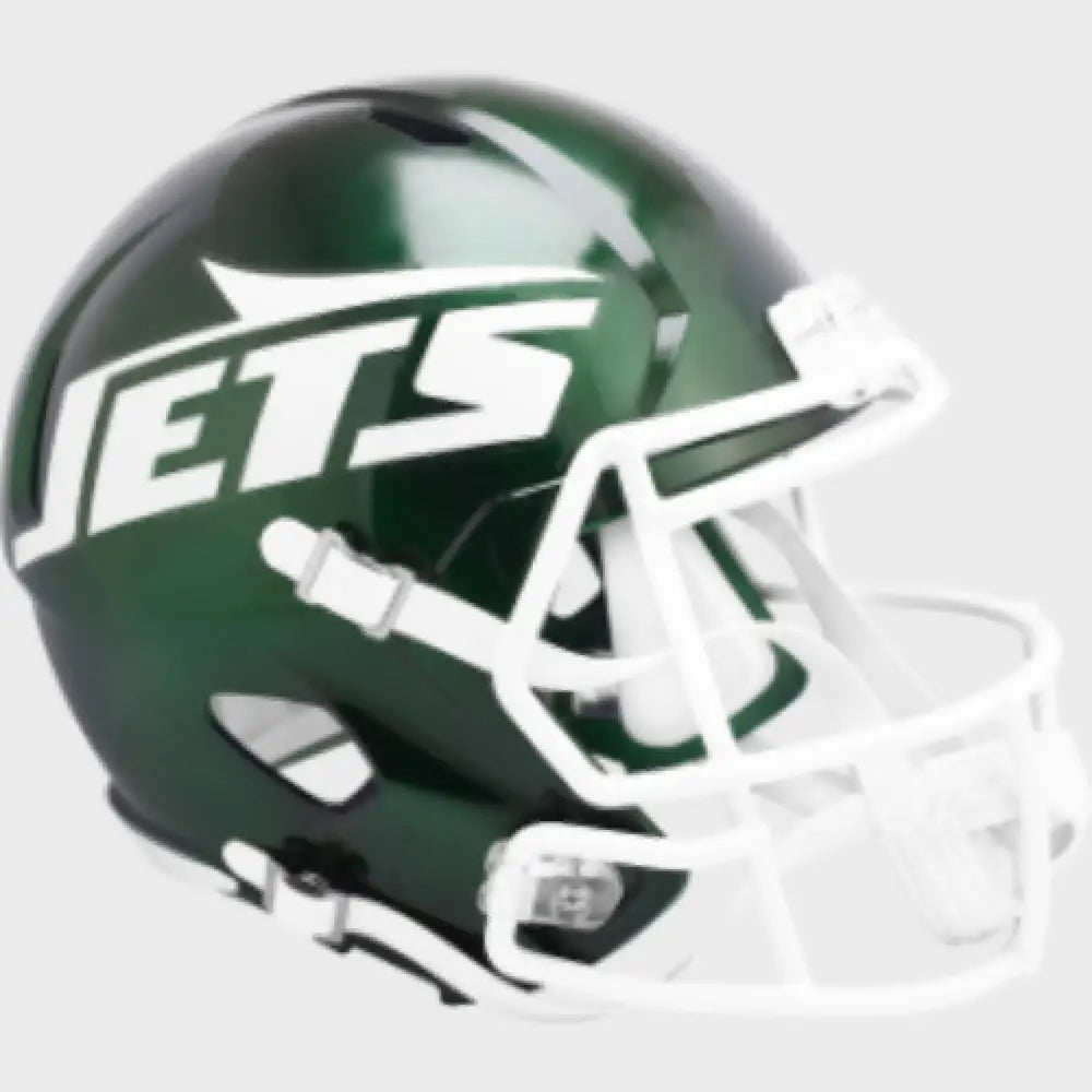 New York Jets Full Size Speed Replica Football Helmet 2024 Primary - NFL - Helmets