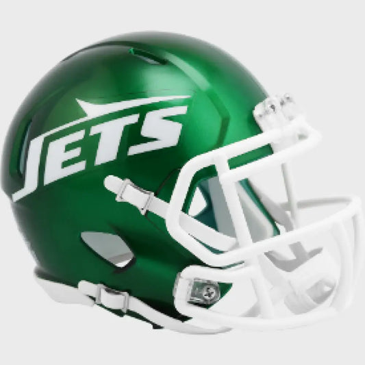 New York Jets NFL Mini Speed Football Helmet Tribute - Helmets
