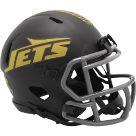 New York Jets SALUTE TO SERVICE 4 Mini Speed Football Helmet- NFL - Helmets