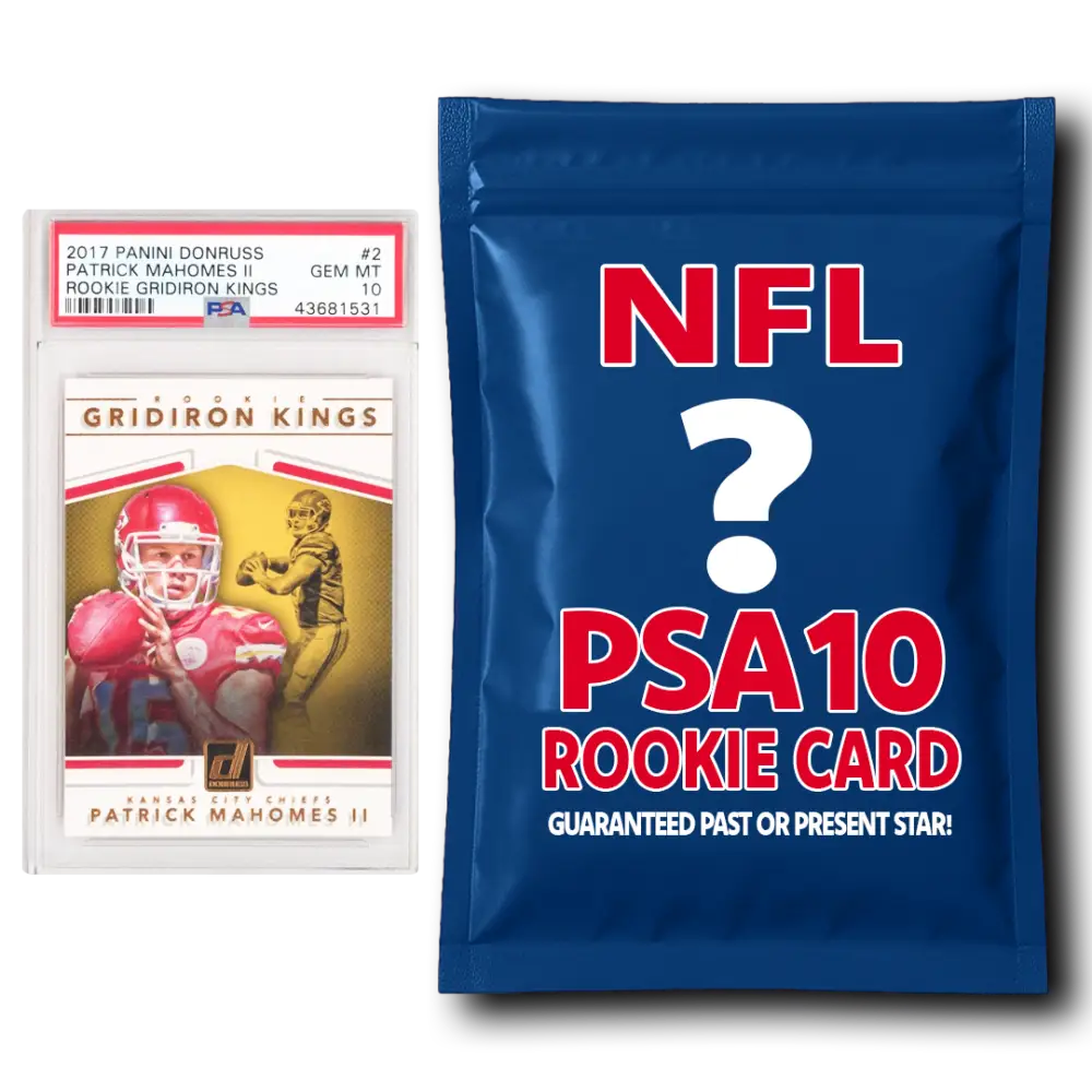 NFL PSA 10 Graded Rookie Card Mystery Pack - Football Mystery