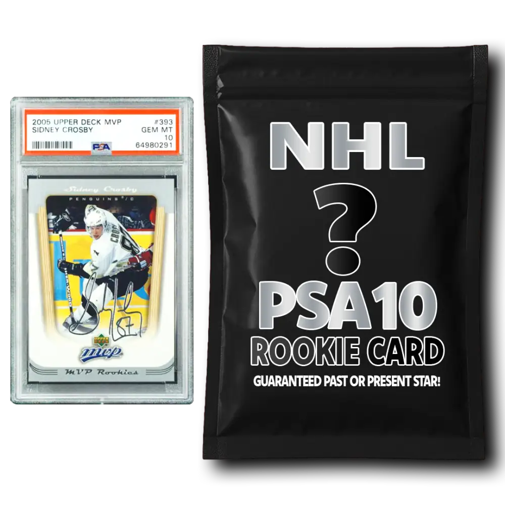 NHL PSA 10 Graded Rookie Card Mystery Pack - Mystery Hockey