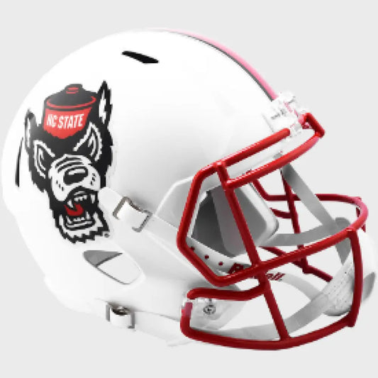 North Carolina State Wolfpack Full Size Speed Replica Football Helmet 2017 Tuffy- NCAA - Helmets