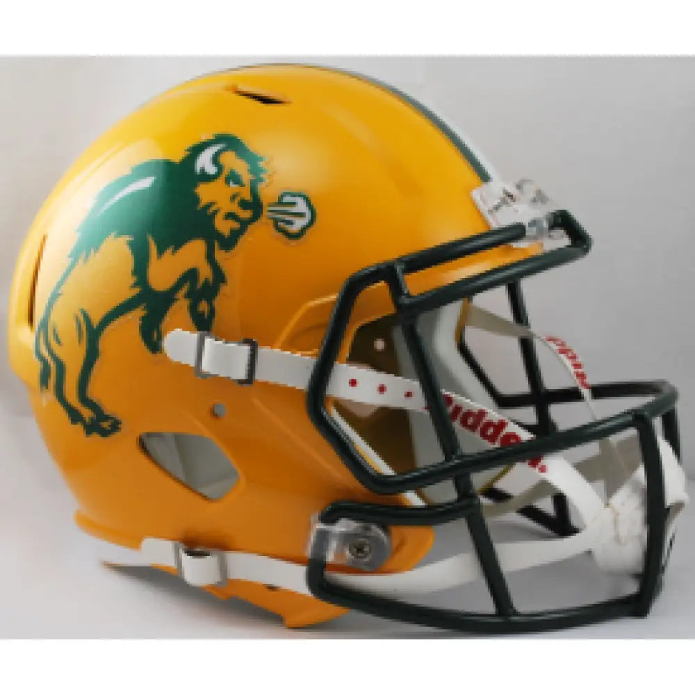 North Dakota State Bison Full Size Speed Replica Football Helmet NCAA - Helmets