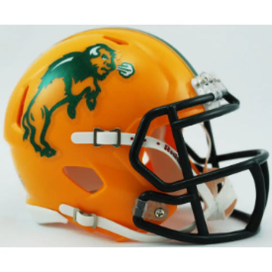 North Dakota State Bison NCAA Mini Speed Football Helmet - NCAA - Helmets