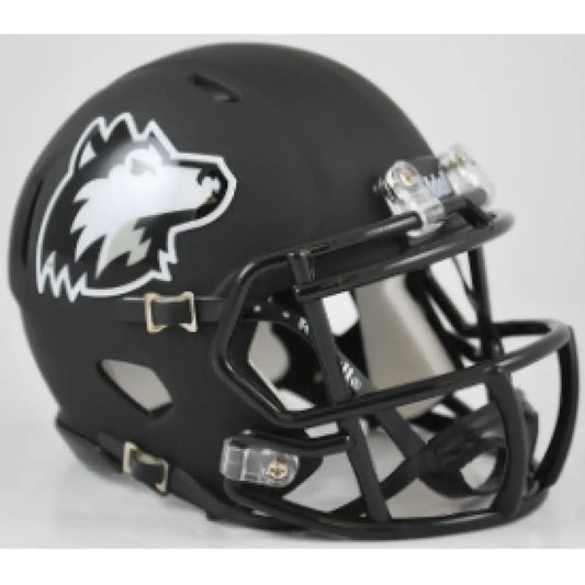 Northern Illinois Huskies NCAA Mini Speed Football Helmet Matte Black - NCAA - Helmets