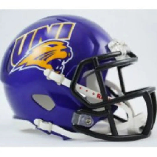 Northern Iowa Panthers Mini Speed Football Helmet NCAA - Helmets