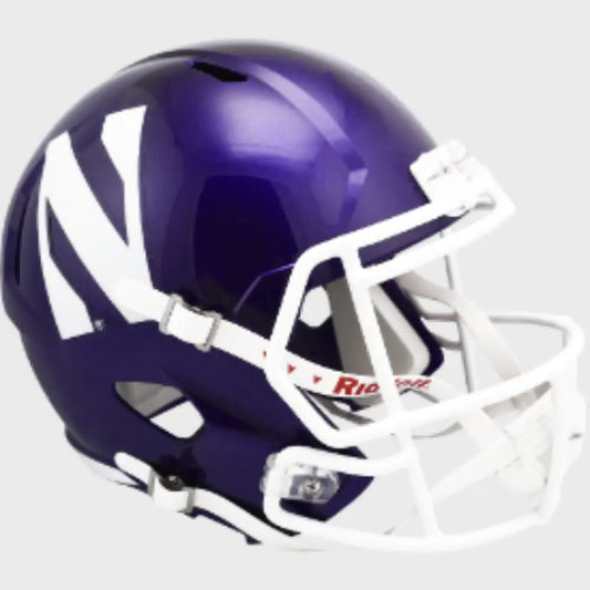 Northwestern Wildcats Full Size Speed Replica Football Helmet - NCAA - Helmets