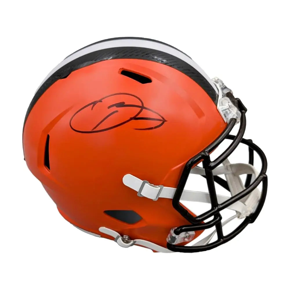 Odell Beckham Autographed Full Size Speed Repica Helmet - Football Memorabilia