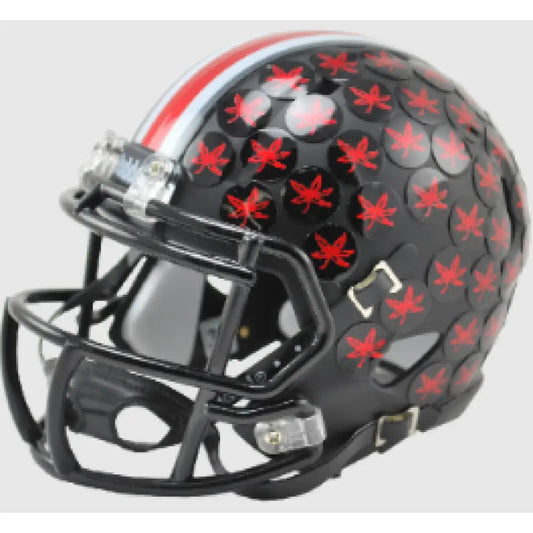 Ohio State Buckeyes NCAA Mini Speed Football Helmet Satin Black - NCAA - Helmets
