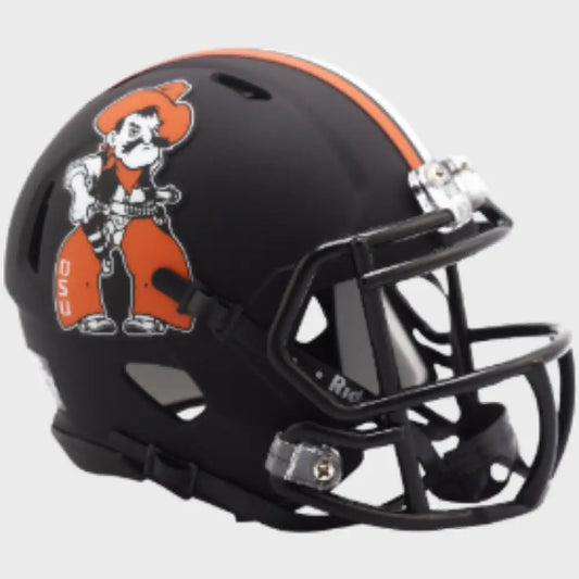 Oklahoma State Cowboys NCAA Mini Speed Football Helmet Pistol Pete - NCAA - Helmets