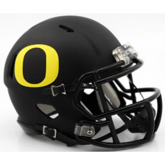 Oregon Ducks NCAA Mini Speed Football Helmet Matte Black - NCAA - Helmets