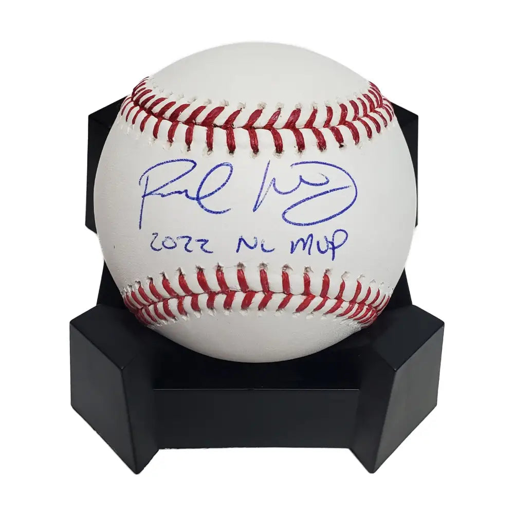 Paul Goldschmidt signed Major League Baseball w/2022 NL MVP Inscription-MLB - Baseball Memorabilia