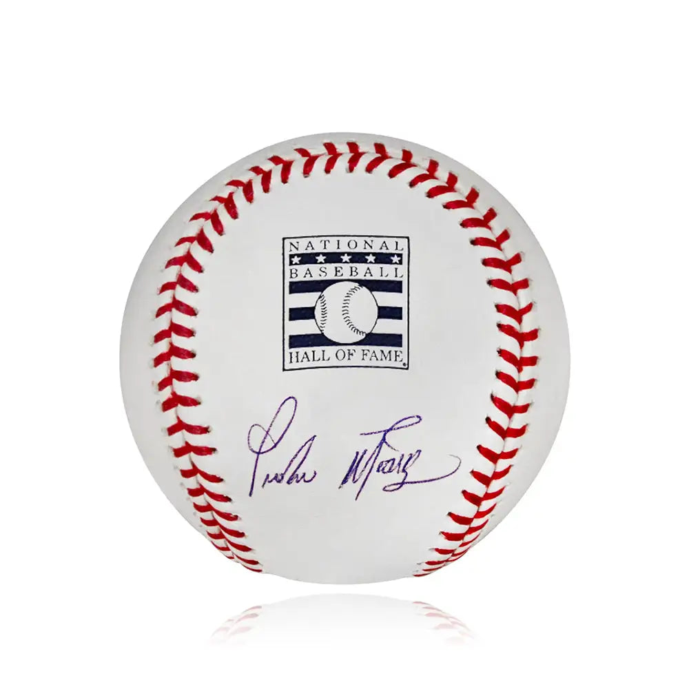 Pedro Martinez Autographed Hall of Fame Logo Official Major League Baseball - Baseball Memorabilia