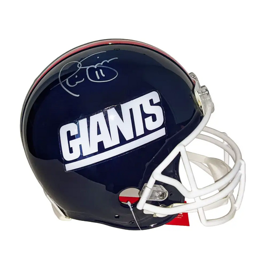 Phil Simms Autographed Hand Signed New York Giants VSR4 Full Size Authentic Pro Football Helmet - Fanatics