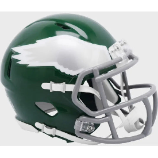 Philadelphia Eagles 1974 to 1995 Riddell Mini Speed Throwback Helmet - NFL - Helmets